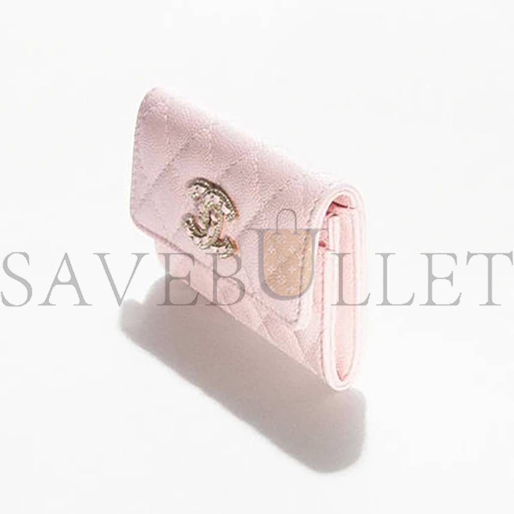 CHANEL FLAP CARD HOLDER GOLD HARDWARE AP2735 B08043 NH620 (11.3*7.5*2.1cm) CHANEL FLAP CARD HOLDER GOLD HARDWARE AP2735 B08043 NH620 (11.3*7.5*2.1cm)